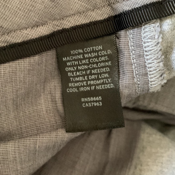 Men’s Nordstrom Straight Fit Grey Pants - Picture 6 of 8